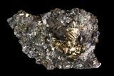 Sphalerite, Pyrite and Quartz Association - Peru #94402-1